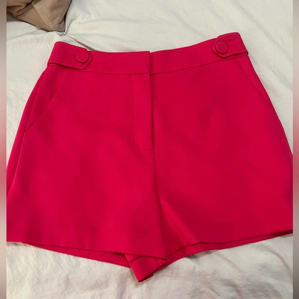 Milly Aria Cady Button Shorts size 2 - Picture 4 of 7